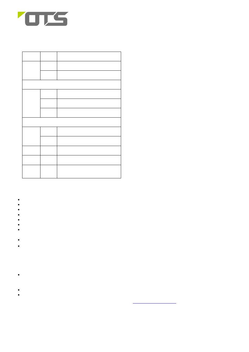 Et1111p series, Functional description, Assembly, startup, and dismantling | Wall mounting installation | OT Systems ET1111P series User Manual | Page 2 / 2