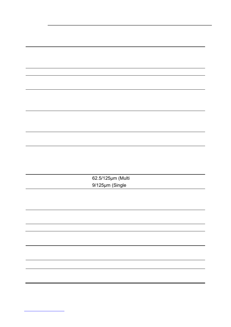 Specifications, 6) specifications | OT Systems ET1111 series User Manual | Page 14 / 18