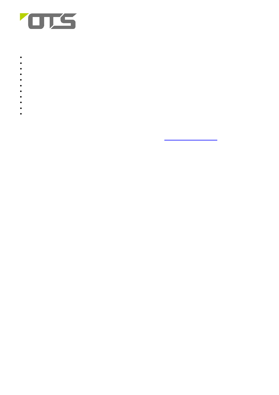 Functional description, Et8122m-s-dr | OT Systems ET8122M-S-DR User Manual | Page 9 / 9