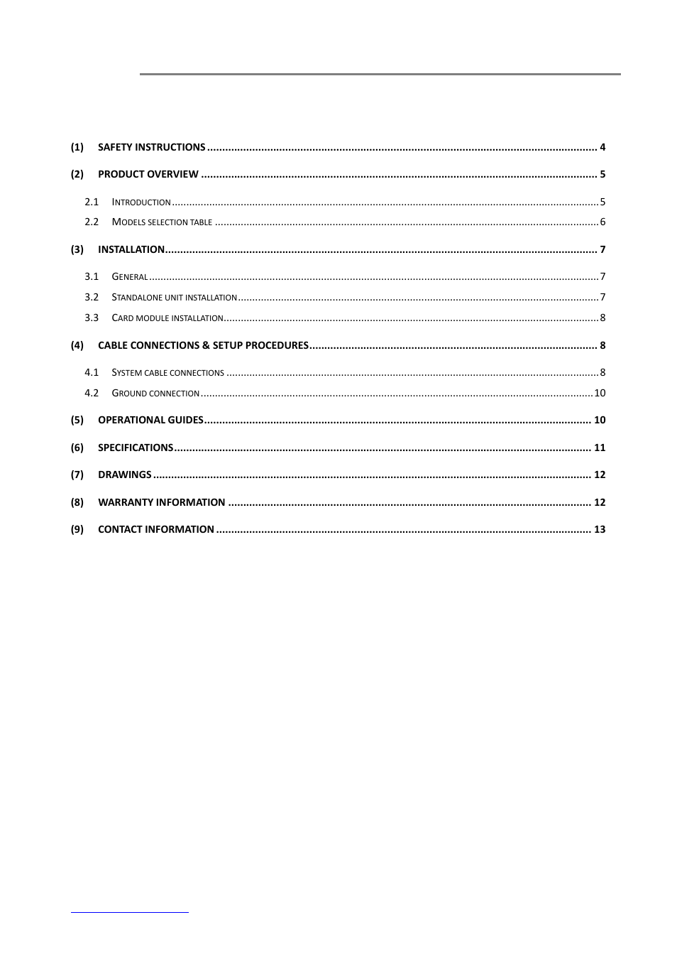 OT Systems FTD100-XXR3 User Manual | Page 3 / 13