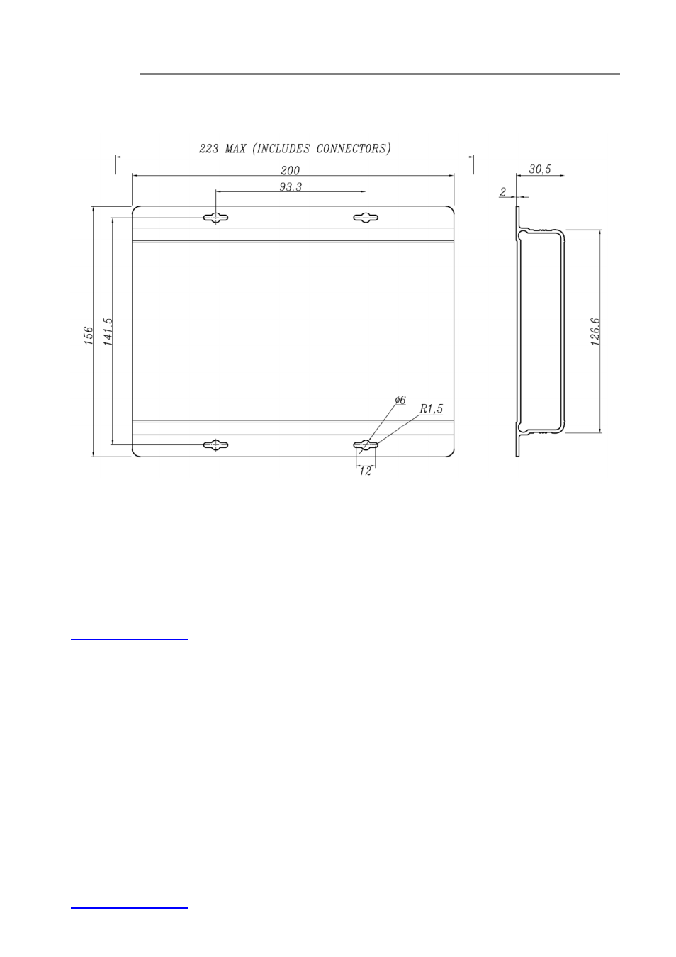 Drawings, Warranty information, 7) drawings | 8) warranty information | OT Systems FT100 User Manual | Page 13 / 14