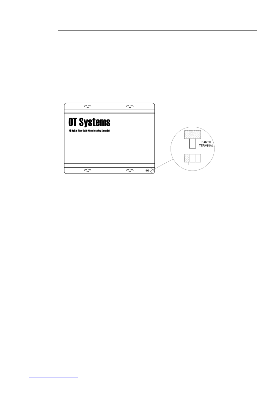 Round connection | OT Systems FT210DB User Manual | Page 13 / 17