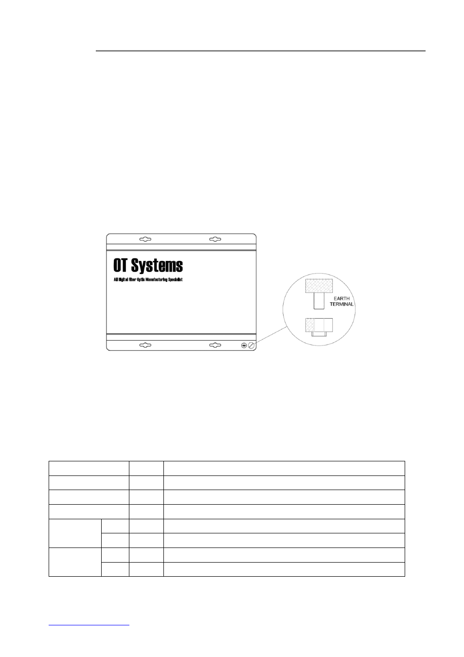 Rj-45, Ssignment for, Thernet | Round connection, Operational guides, Ft110dbe, Eries, Ransmitter, 5) operational guides | OT Systems FT110DBE User Manual | Page 13 / 17