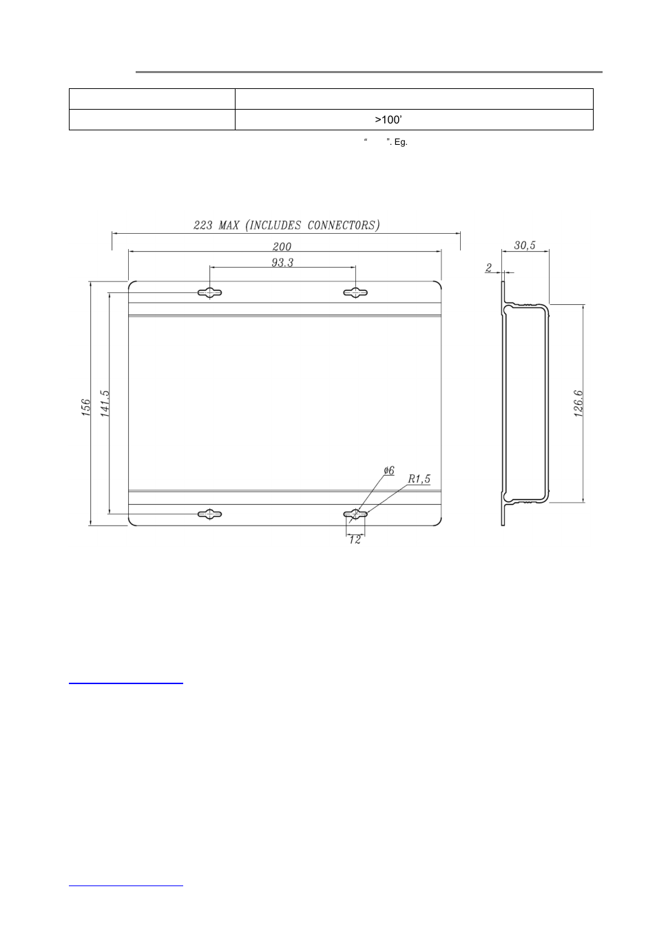 Drawings, Warranty information, 7) drawings | 8) warranty information | OT Systems FT110AB User Manual | Page 15 / 16