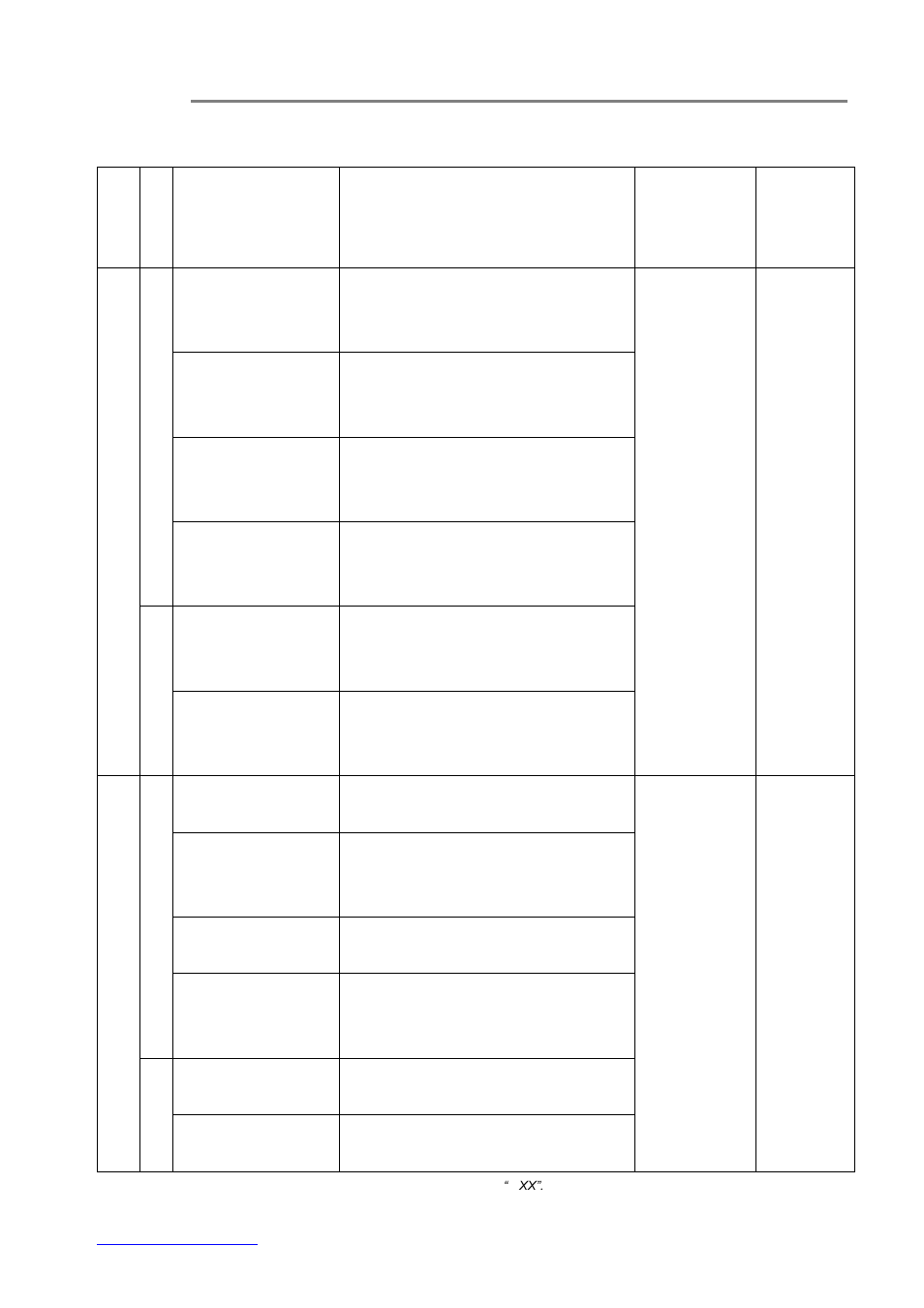 Odels selection table, 2 models selection table | OT Systems FT110AB User Manual | Page 6 / 16