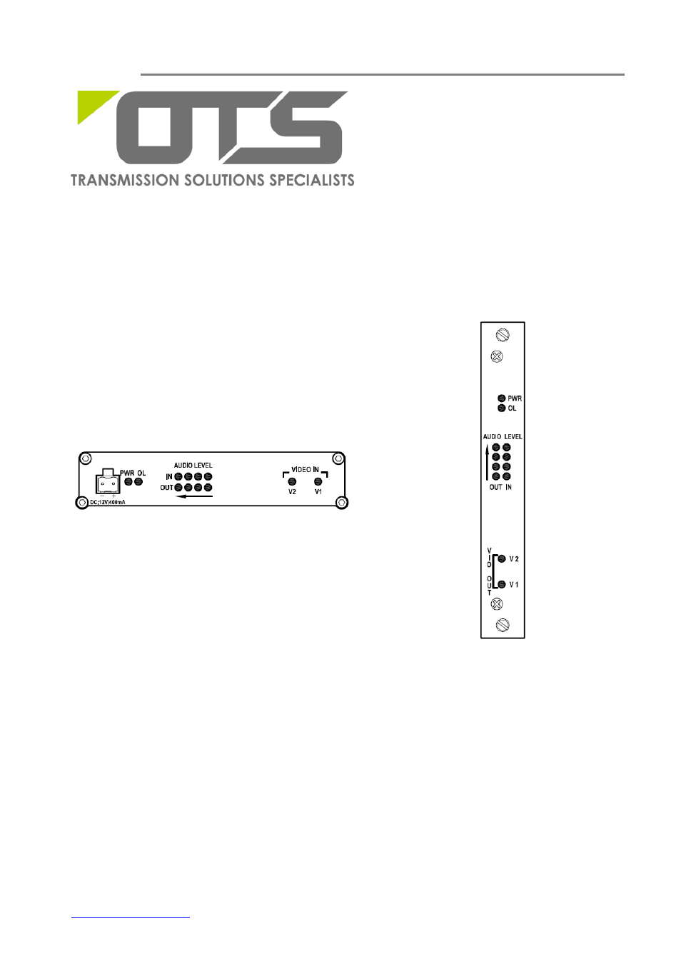 OT Systems FT210AB User Manual | 15 pages