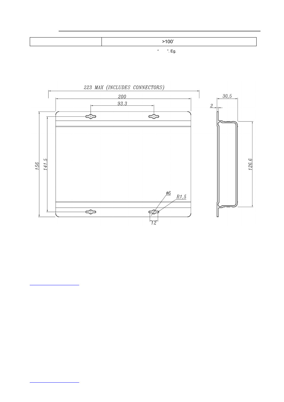 Drawings, Warranty information, 7) drawings | 8) warranty information | OT Systems FT210AB User Manual | Page 14 / 15