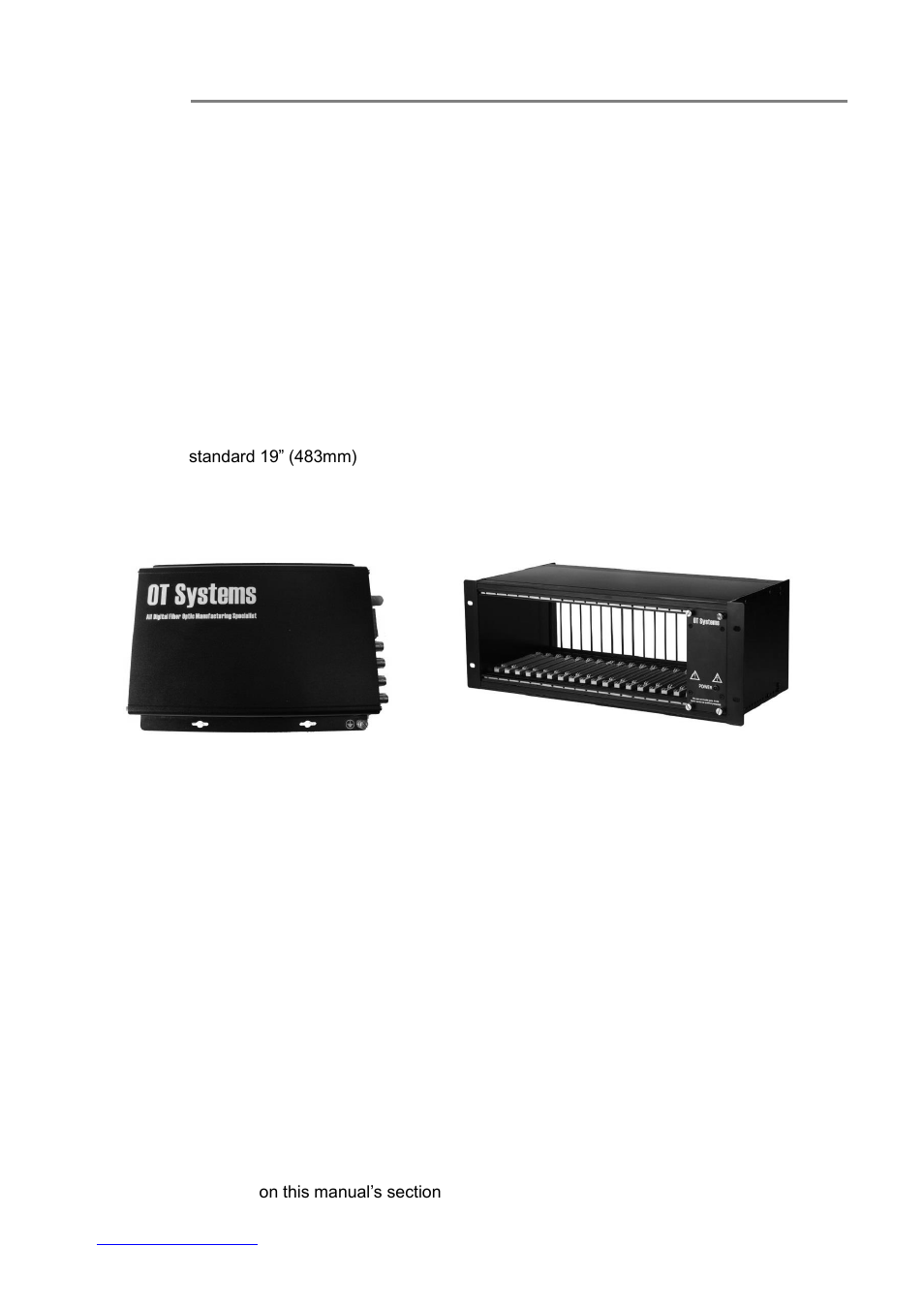 Installation, Eneral, Tandalone unit installation | 3) installation | OT Systems FT810AB User Manual | Page 7 / 15