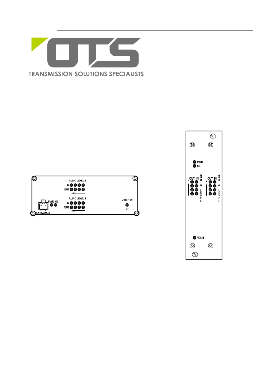 OT Systems FT120AB User Manual | 15 pages