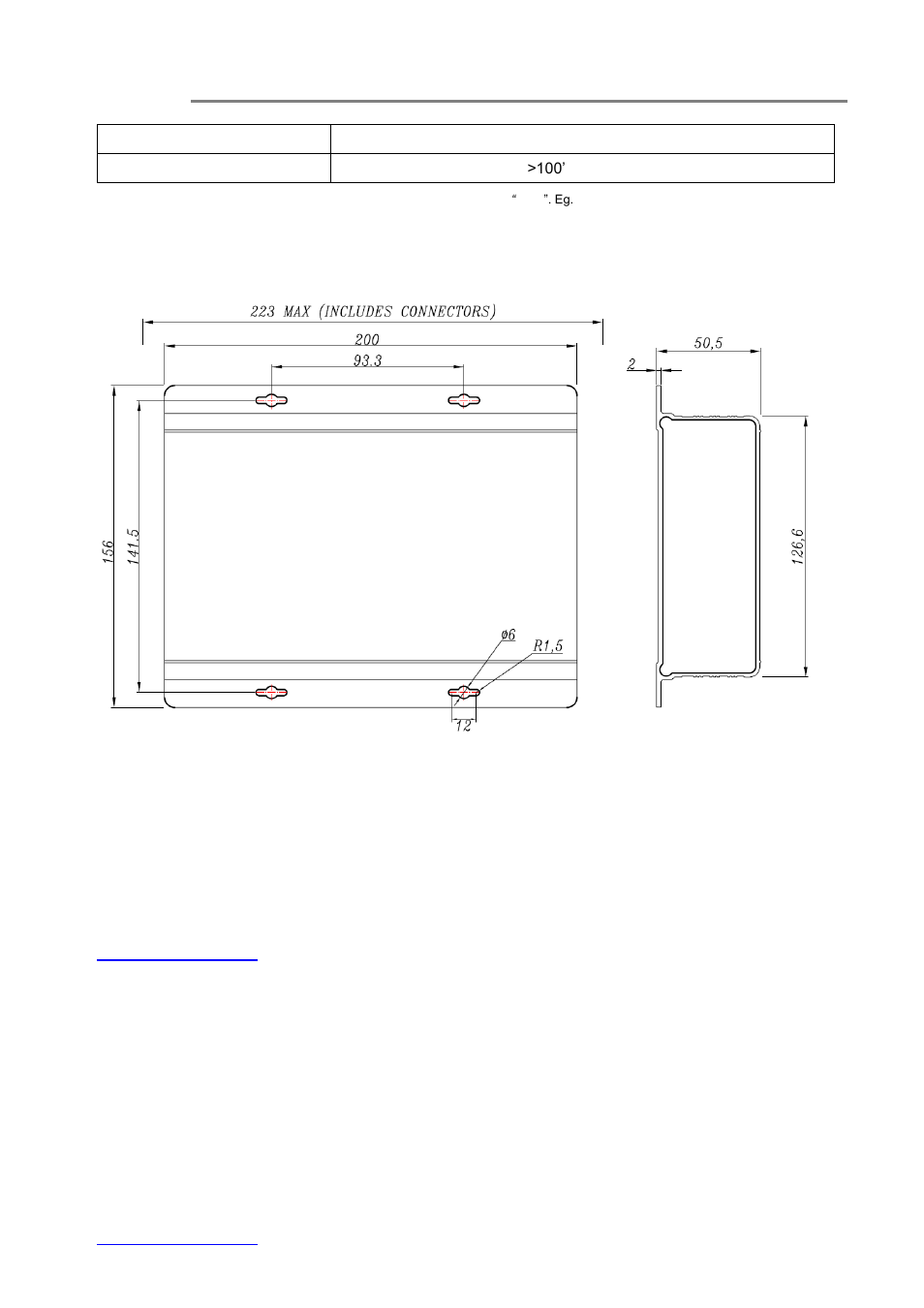 Drawings, Warranty information, 7) drawings | 8) warranty information | OT Systems FT120AB User Manual | Page 14 / 15