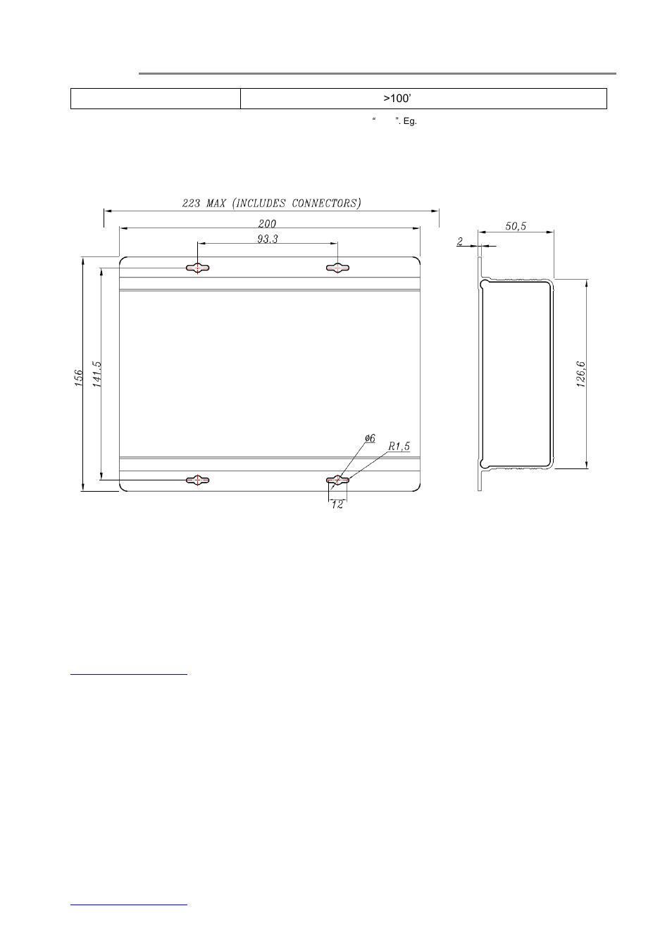 Drawings, Warranty information, 7) drawings | 8) warranty information | OT Systems FT820AB User Manual | Page 14 / 15