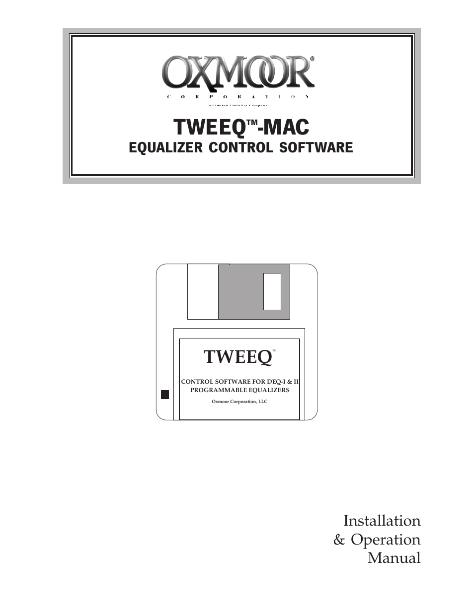 Oxmoor TWEEQ-MAC User Manual | 9 pages