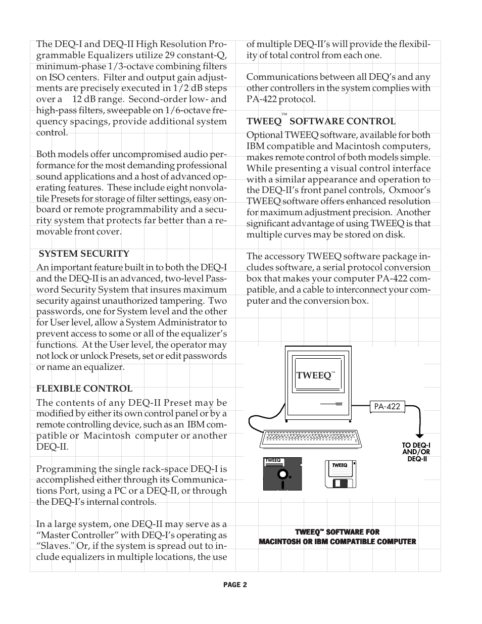 Tweeq | Oxmoor DEQ-1 User Manual | Page 2 / 5