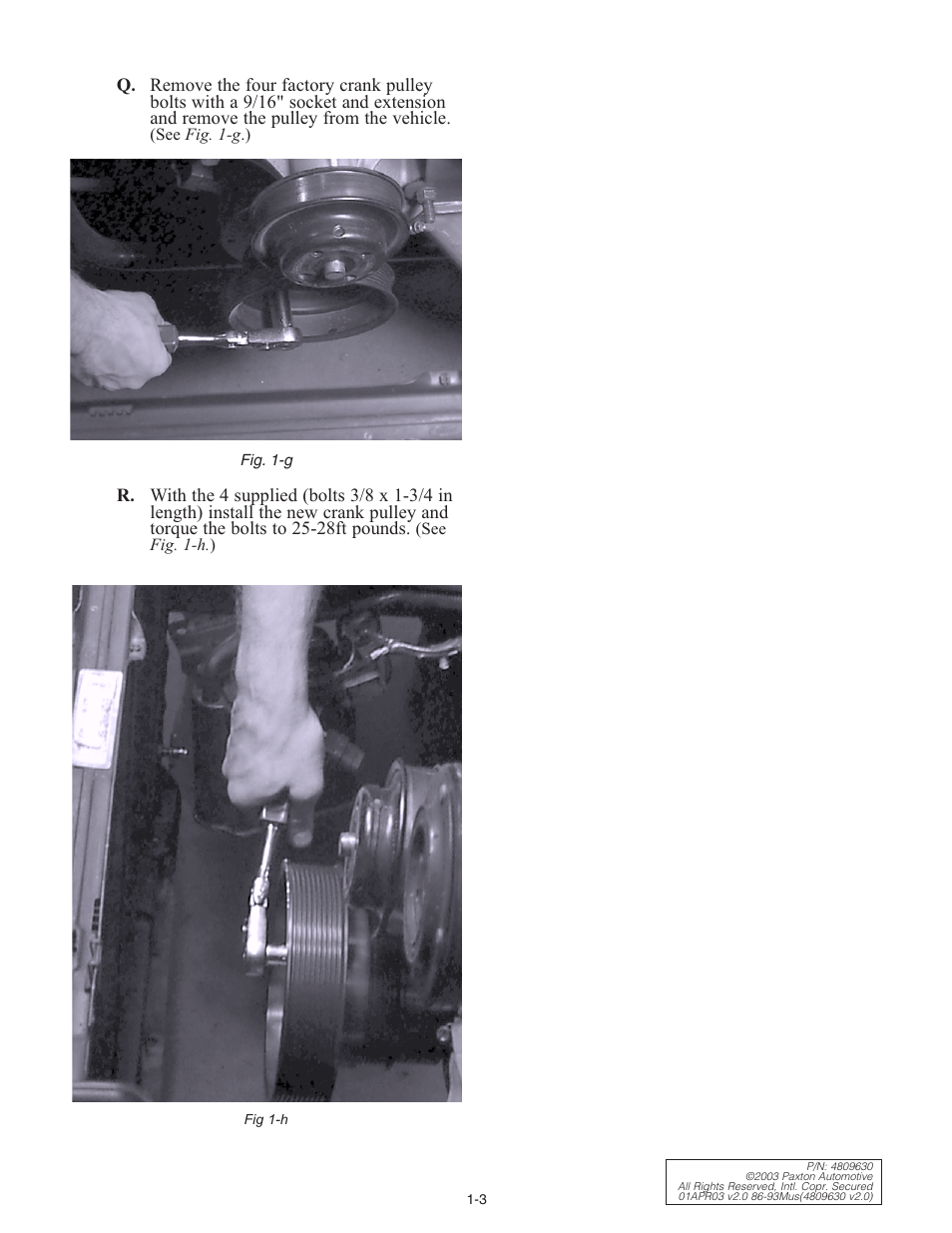 Paxton Superchargers Mustang Novi 1000 User Manual | Page 9 / 30