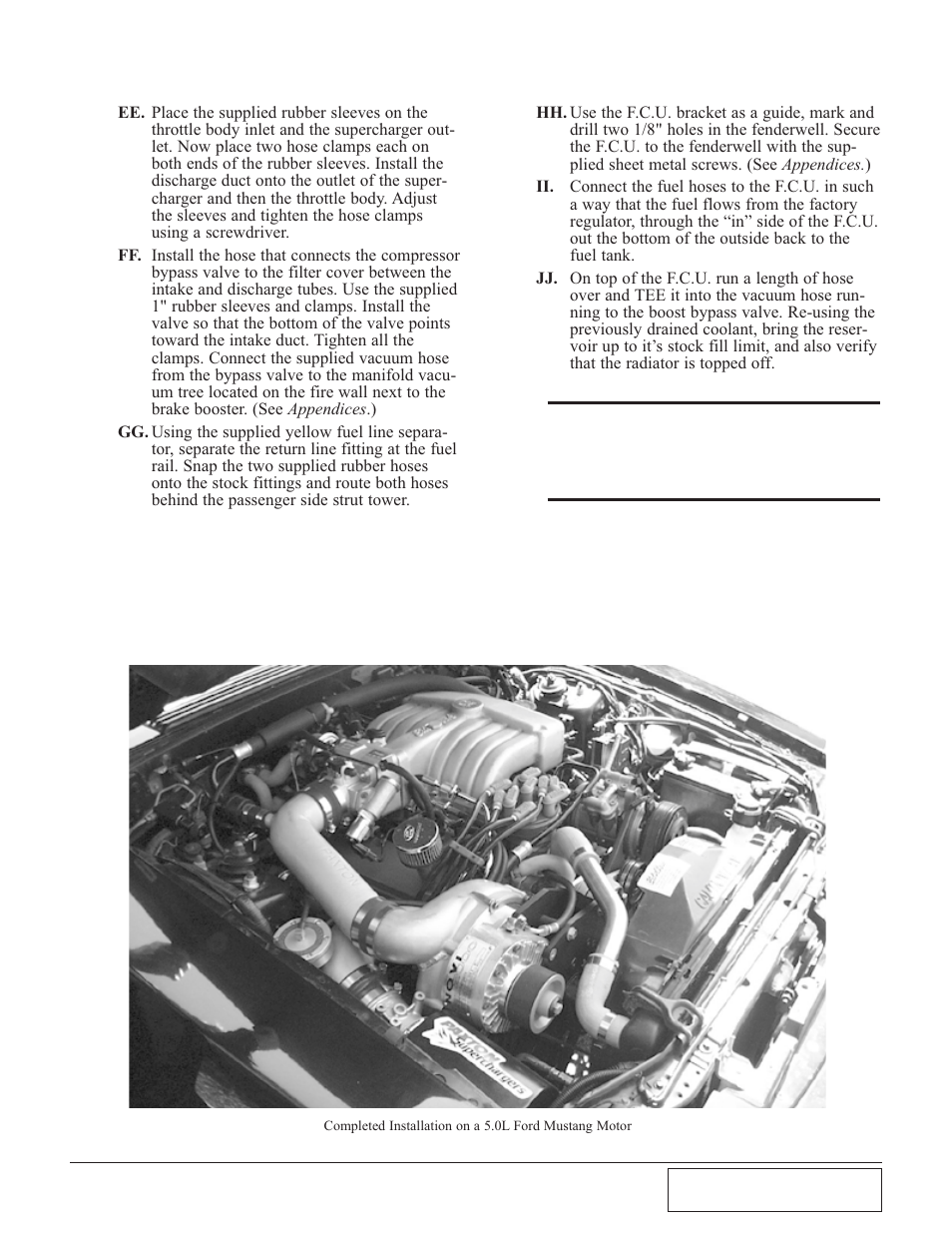 Paxton Superchargers Mustang Novi 2000 User Manual | Page 17 / 32