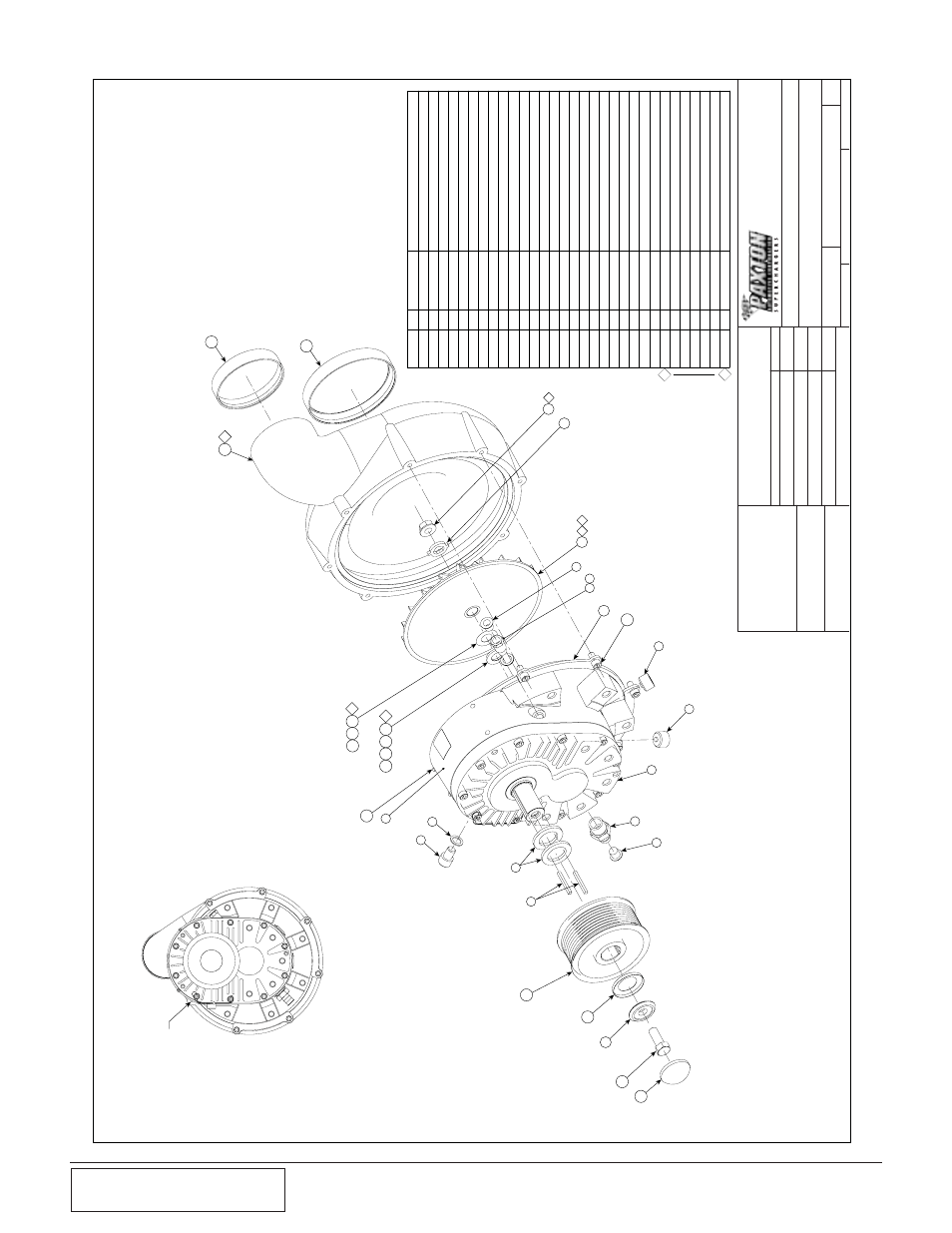 List of appendices | Paxton Superchargers Mustang Novi 2000 User Manual | Page 22 / 32