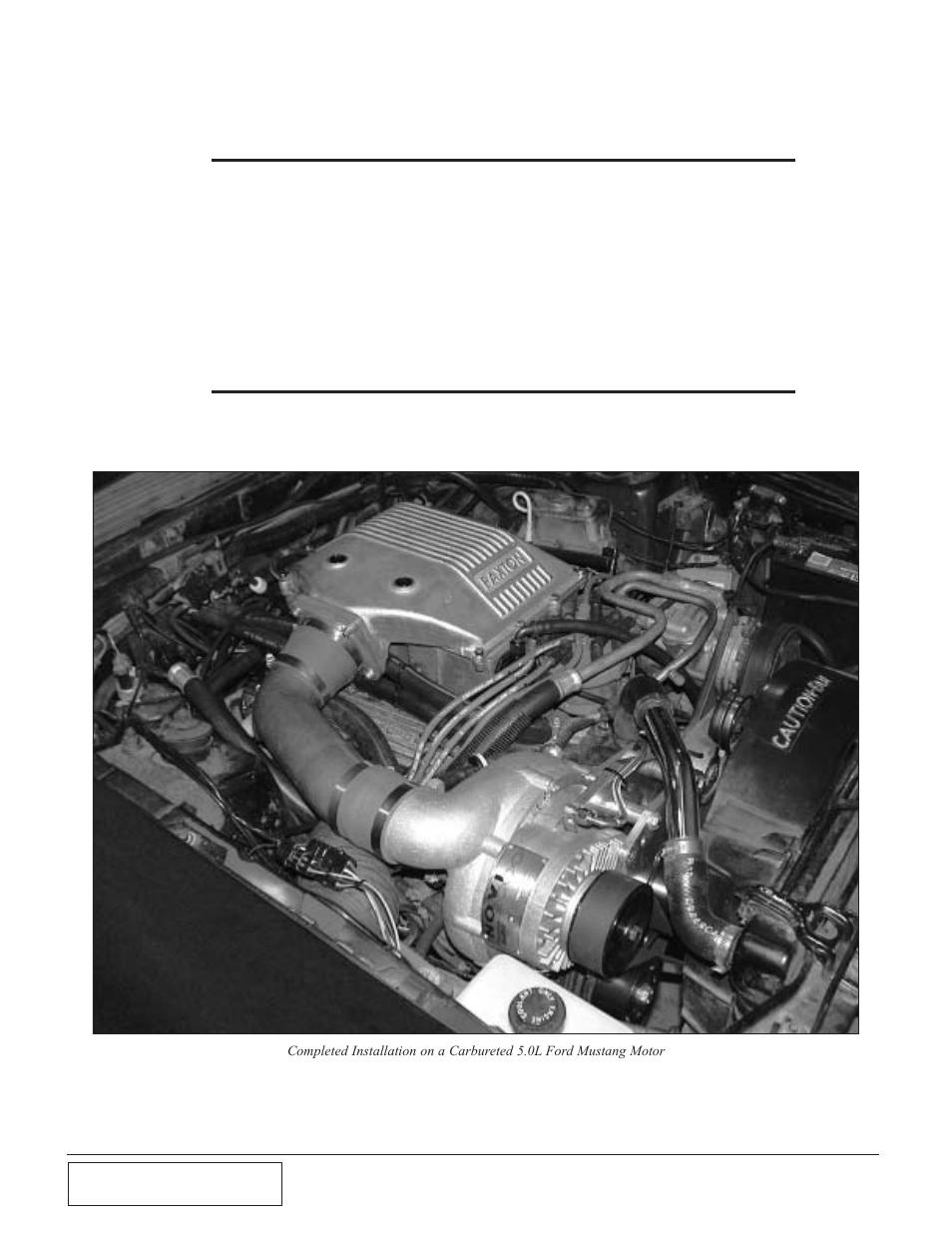 Paxton Superchargers Carbureted Mustang Novi 2000 User Manual | Page 34 / 38