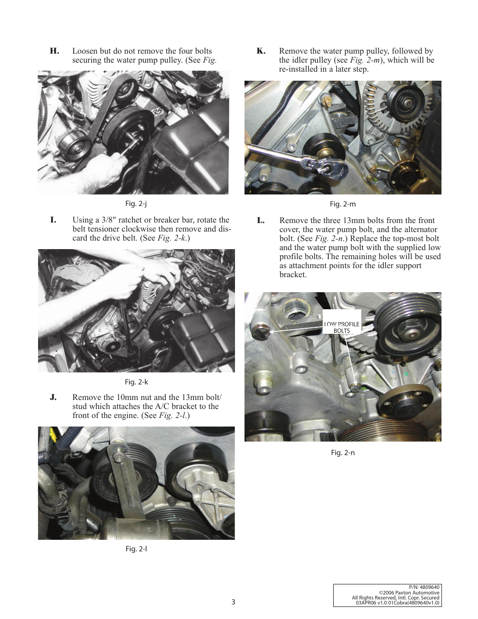 Paxton Superchargers Mustang Cobra, NOVI 1000 System User Manual | Page 13 / 32