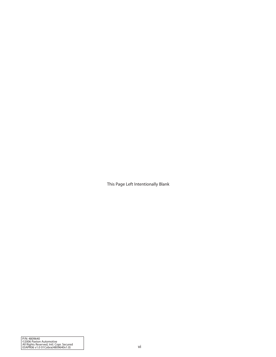 Paxton Superchargers Mustang Cobra, NOVI 1000 System User Manual | Page 6 / 32