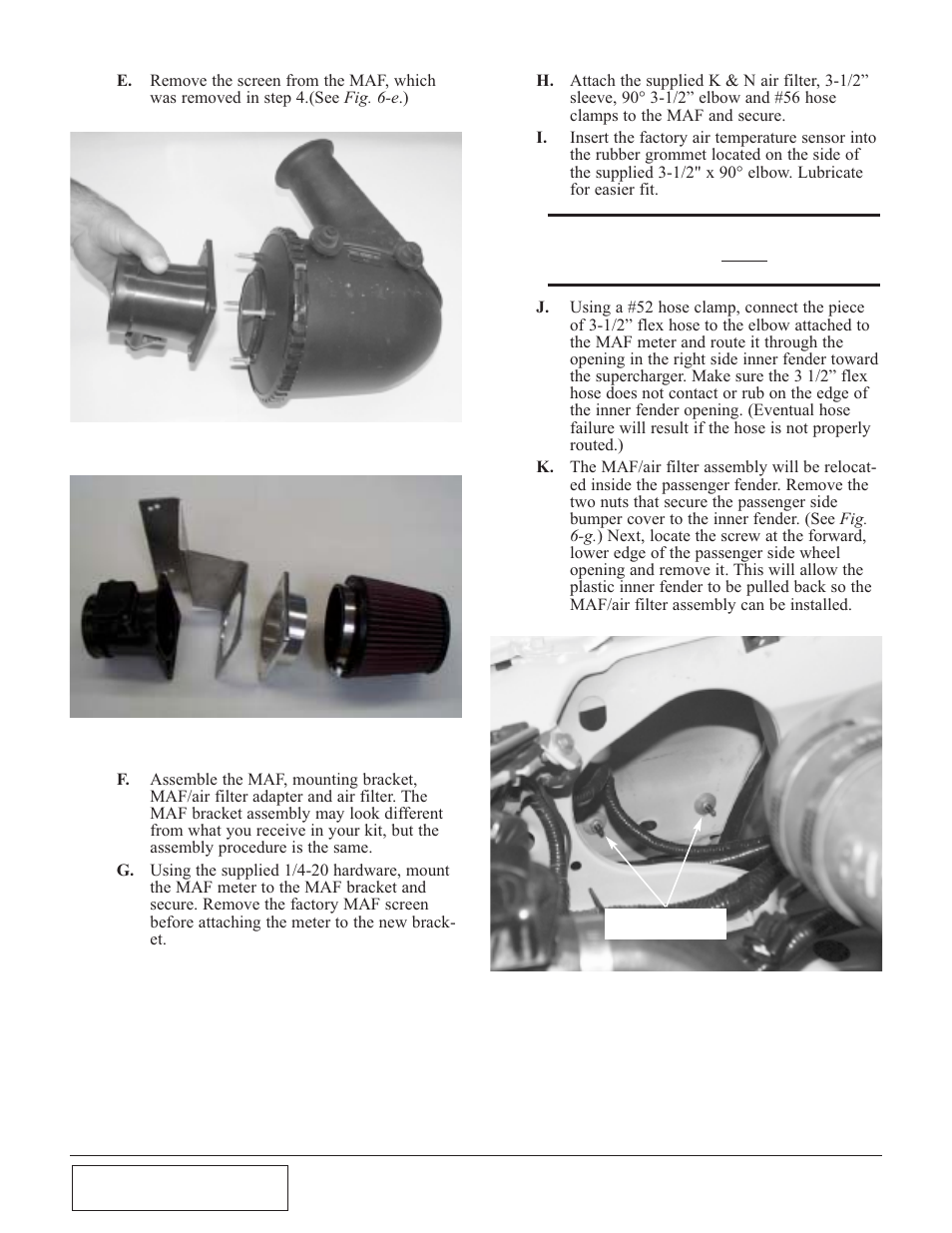 Paxton Superchargers Ford Mustang GT User Manual | Page 20 / 44