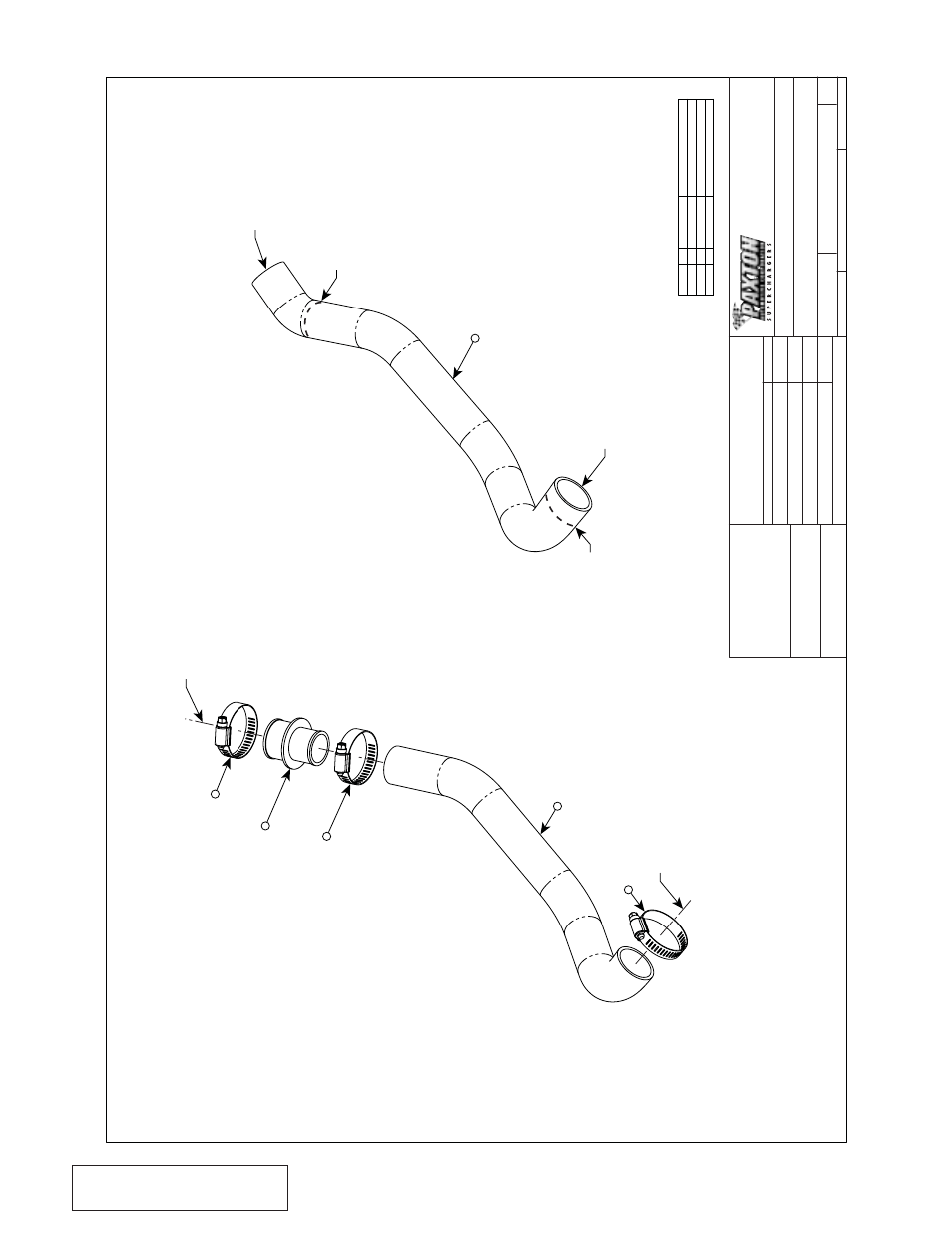 Appendix b 1015309 asy, radi, Appendix b, Asy, radiator hose modification | Paxton Superchargers Ford Mustang GT User Manual | Page 34 / 44