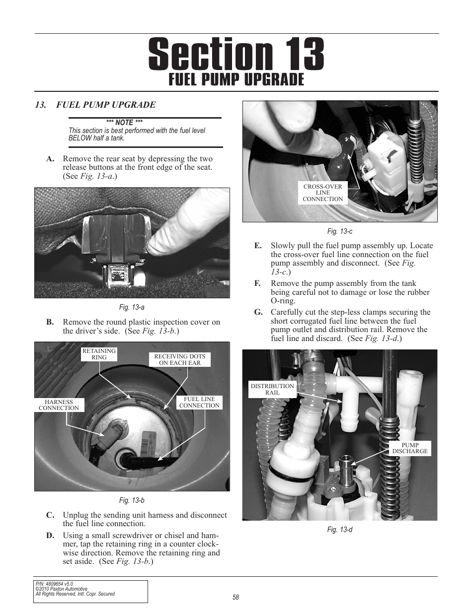 Paxton Superchargers Ford Mustang GT User Manual | Page 78 / 85