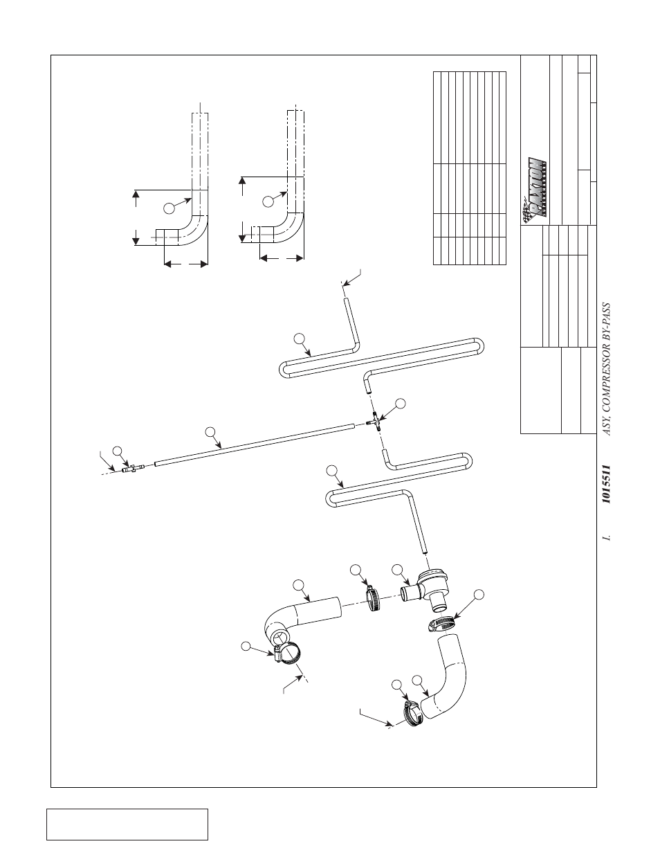 I. 1015511 asy, compressor b, A-10 | Paxton Superchargers 4.7 Dodge Ram User Manual | Page 32 / 34