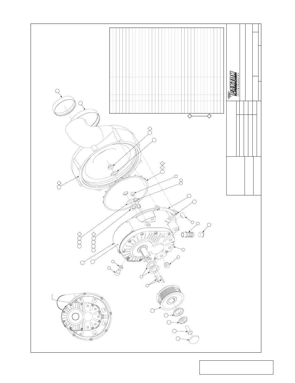 Appendix 1201219 kit, 2002 5, Appendix 1 1016418 asy, s/c, Appendix | Appendix 1 | Paxton Superchargers 5.9 Dodge Ram User Manual | Page 27 / 40