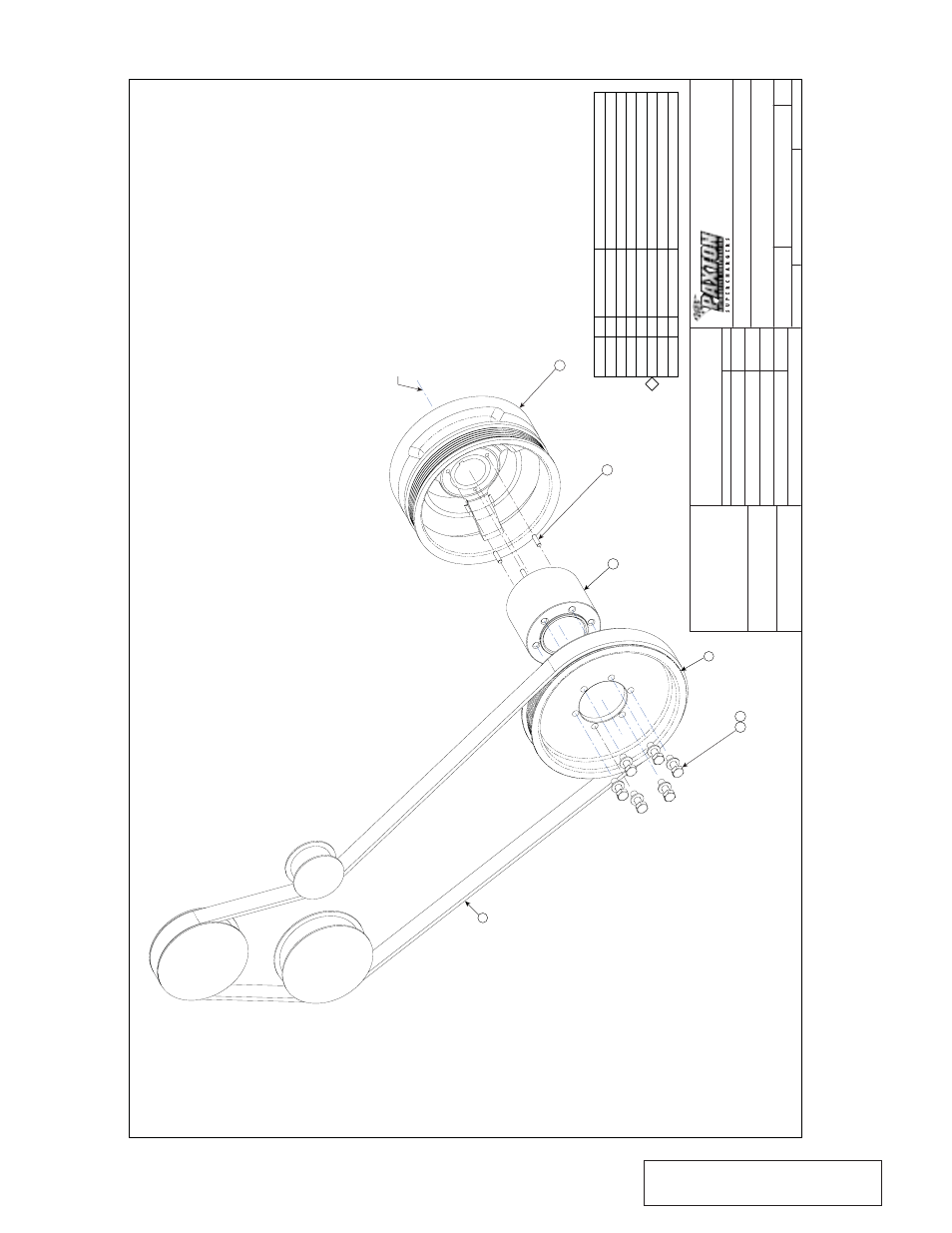 Appendix 9 1019717 asy, cran, Appendix 9, Appendix 10 | Appendix 11, Appendix 12, Appendix 13, A-11 | Paxton Superchargers 5.9 Dodge Ram User Manual | Page 35 / 40