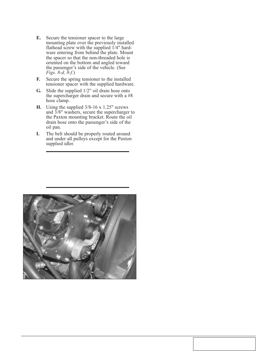 Paxton Superchargers GM 8.1 HD Truck/SUV User Manual | Page 25 / 50