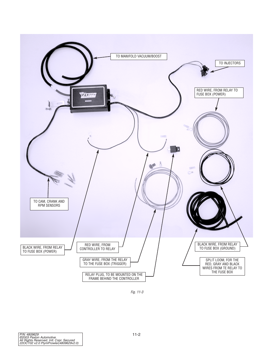 Paxton Superchargers Plymouth Prowler User Manual | Page 28 / 58