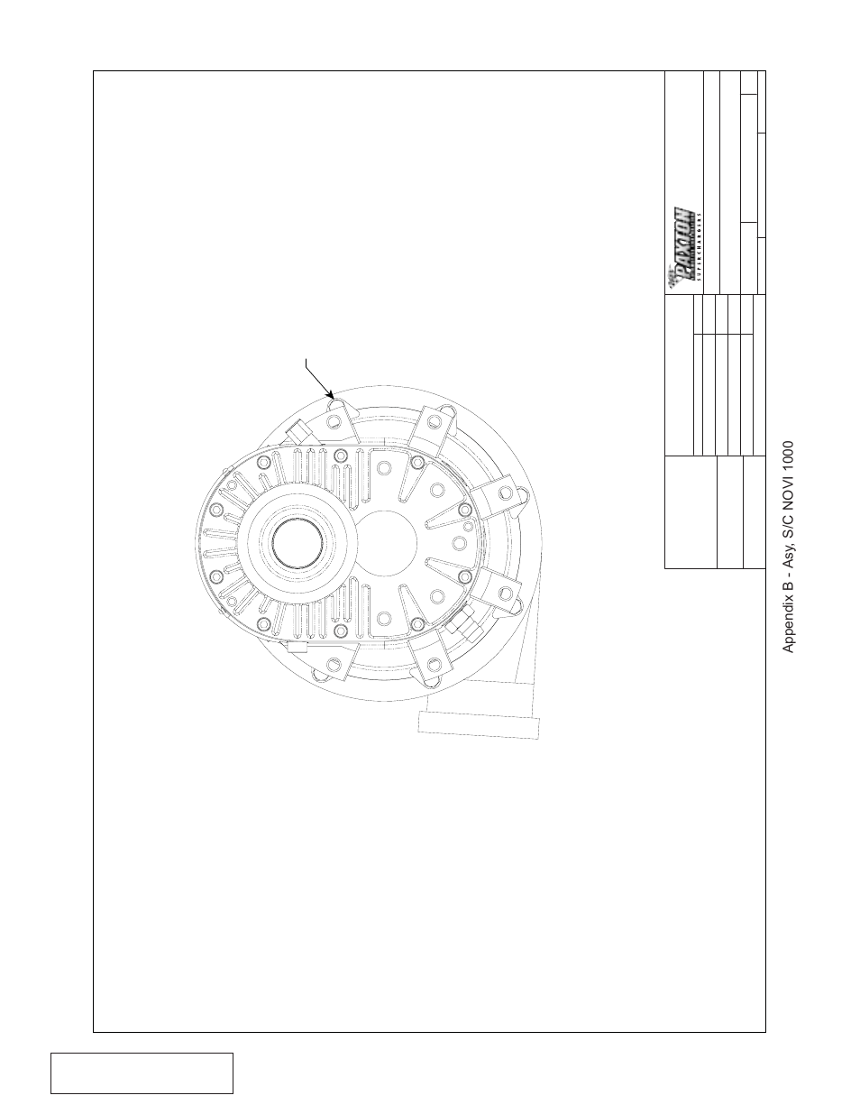 Appendix b - asy , s/c novi 1000 | Paxton Superchargers Mustang Air/Air Cooler User Manual | Page 16 / 18