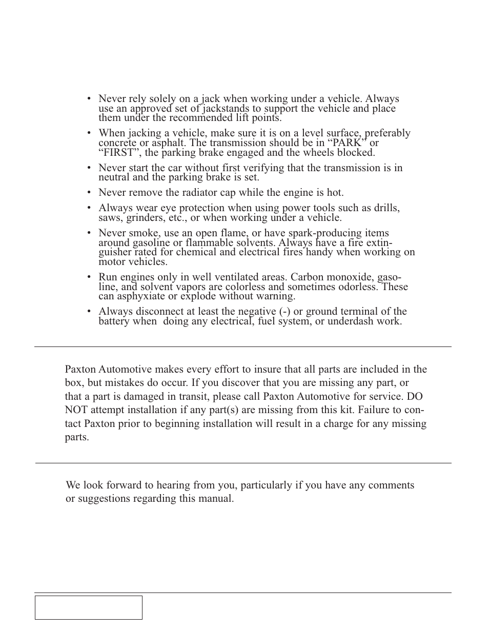 Paxton Superchargers Universal Small Block Mopar/318 Carbureted System User Manual | Page 10 / 30