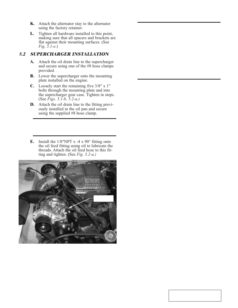 2 supercharger installation | Paxton Superchargers Universal Small Block Mopar/318 Carbureted System User Manual | Page 19 / 30