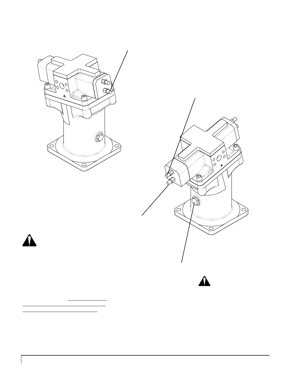 Important, Variable speed hydraulic motor information | Pengo RV-100 User Manual | Page 16 / 28