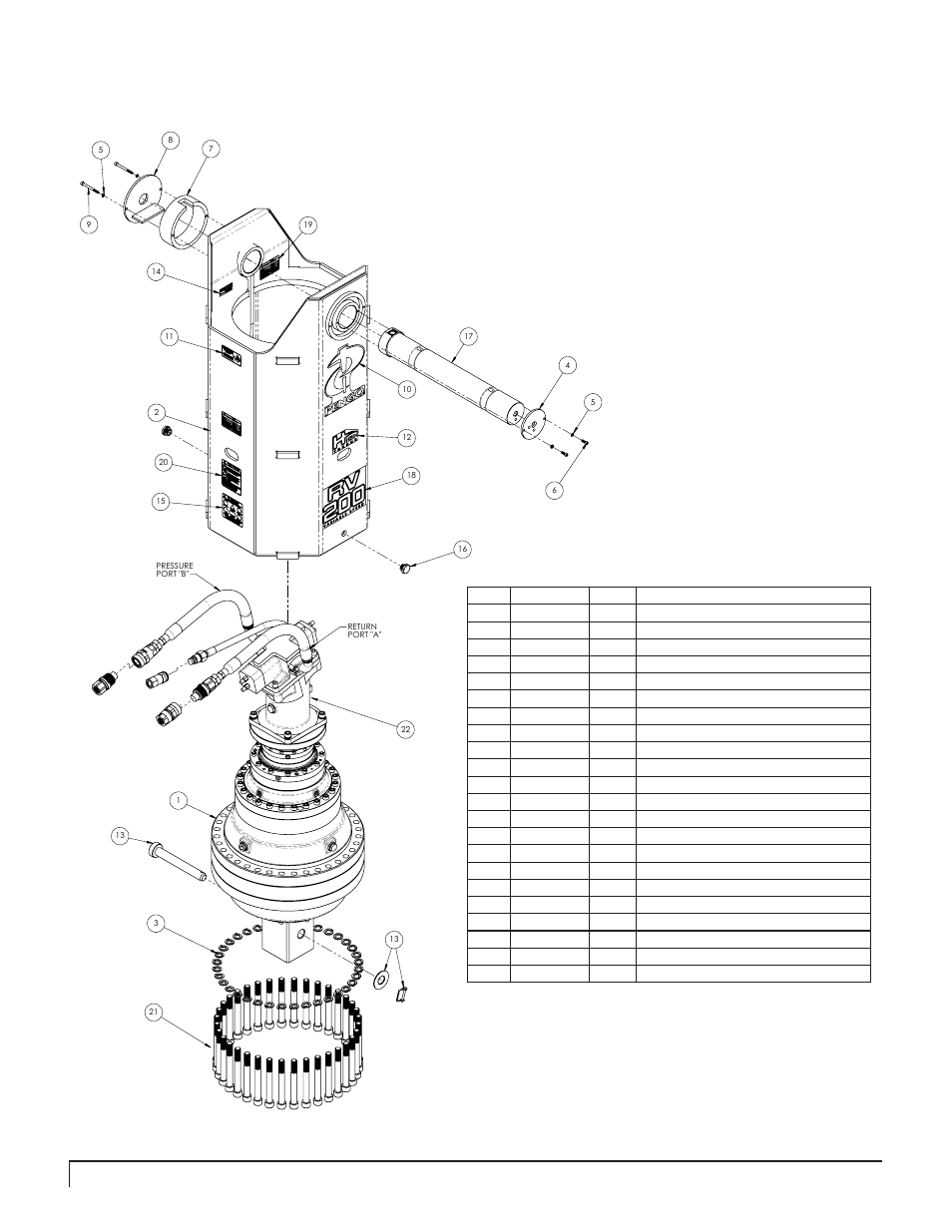 22 variable speed rv series manual, Figure 11, See page 17 for hose and fitting information | Pengo RV-100 User Manual | Page 22 / 28
