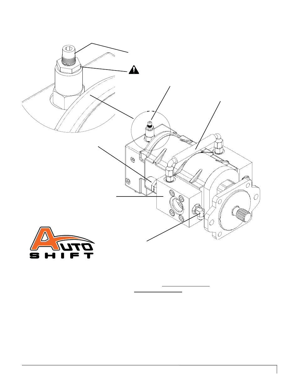 Two speed hydraulic motor information, Auto shift principal | Pengo DT-5 User Manual | Page 25 / 48