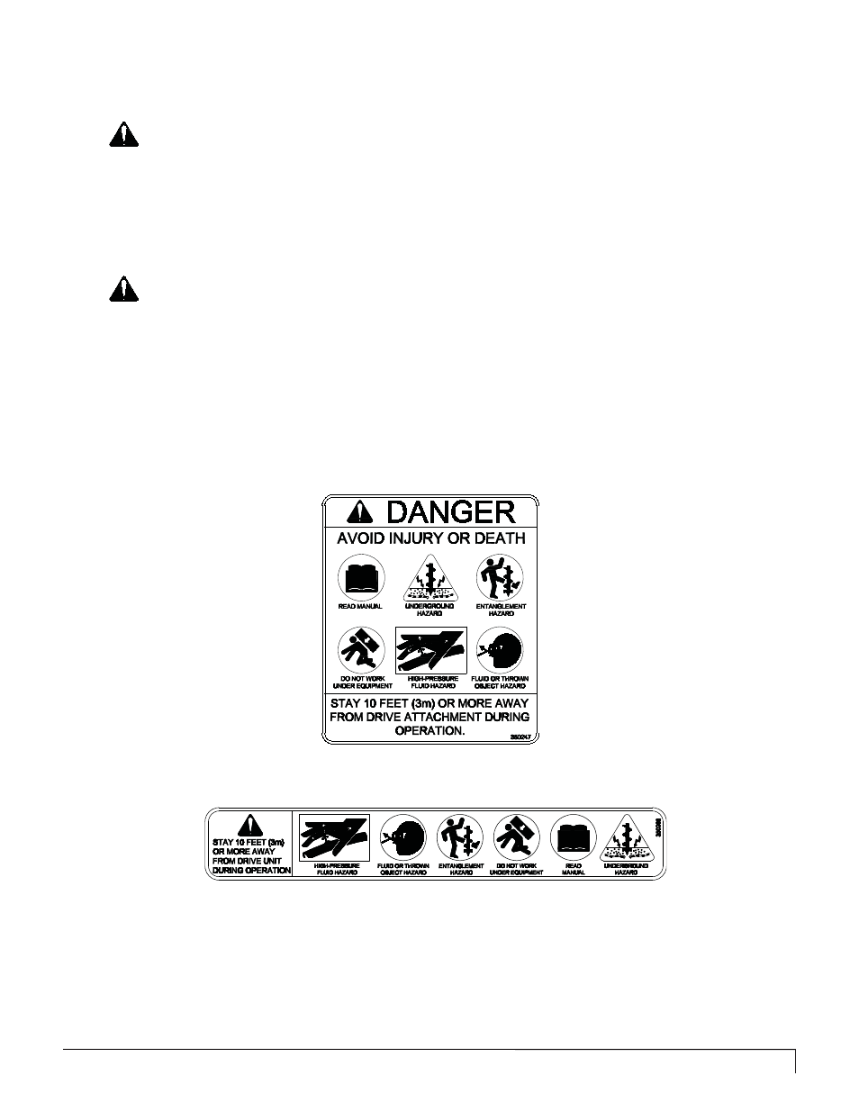 Safety decal information | Pengo DT-5 User Manual | Page 9 / 48