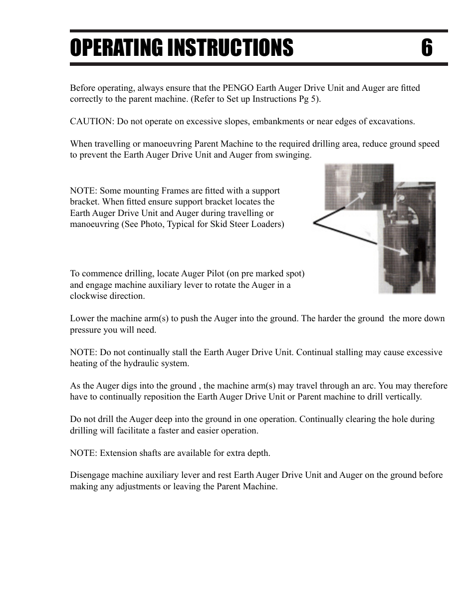 Operating instructions 6 | Pengo LDS Series User Manual | Page 7 / 24