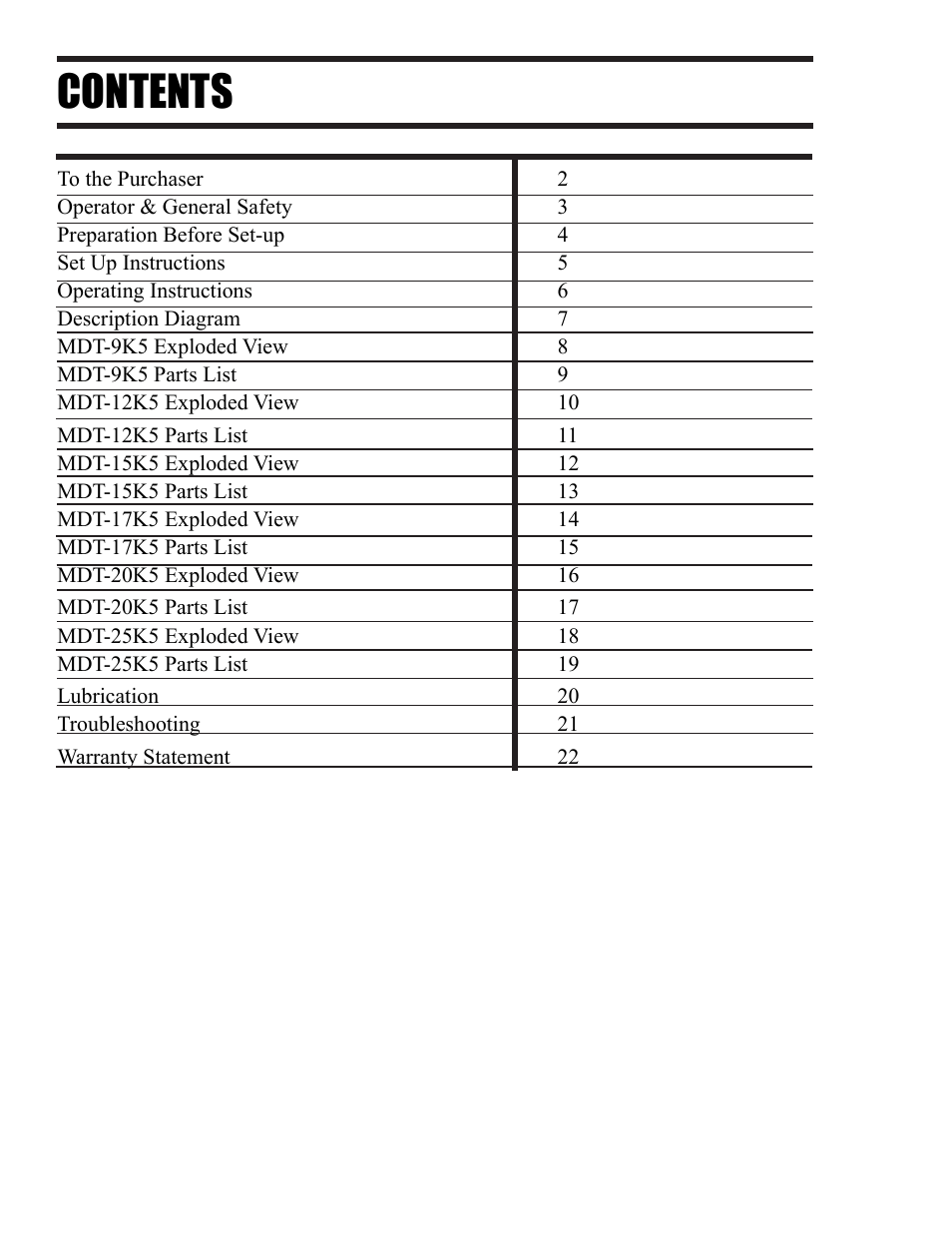 Pengo MDT Series User Manual | Page 2 / 24