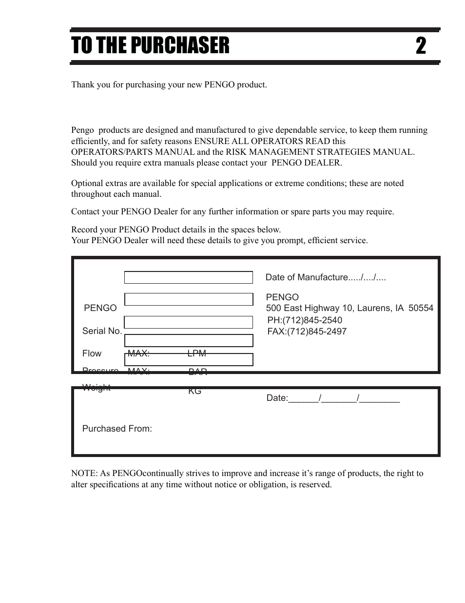 Pengo MDT Series User Manual | Page 3 / 24