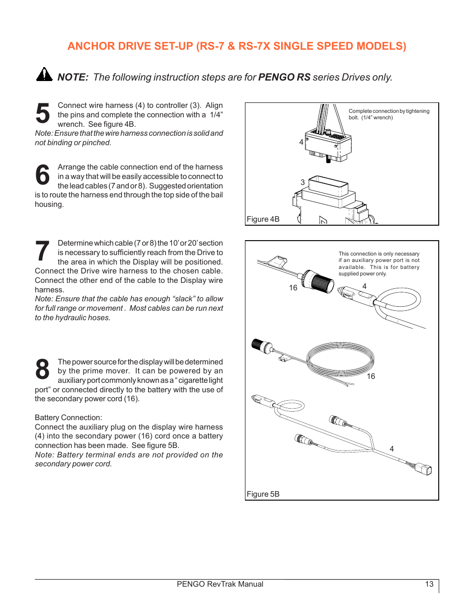 Pengo revtrak manual 3, Figure 4b, Figure 5b | Pengo RevTrak User Manual | Page 13 / 32
