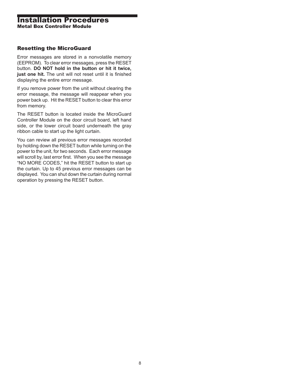 Installation procedures | Pinnacle Systems MG User Manual | Page 18 / 48