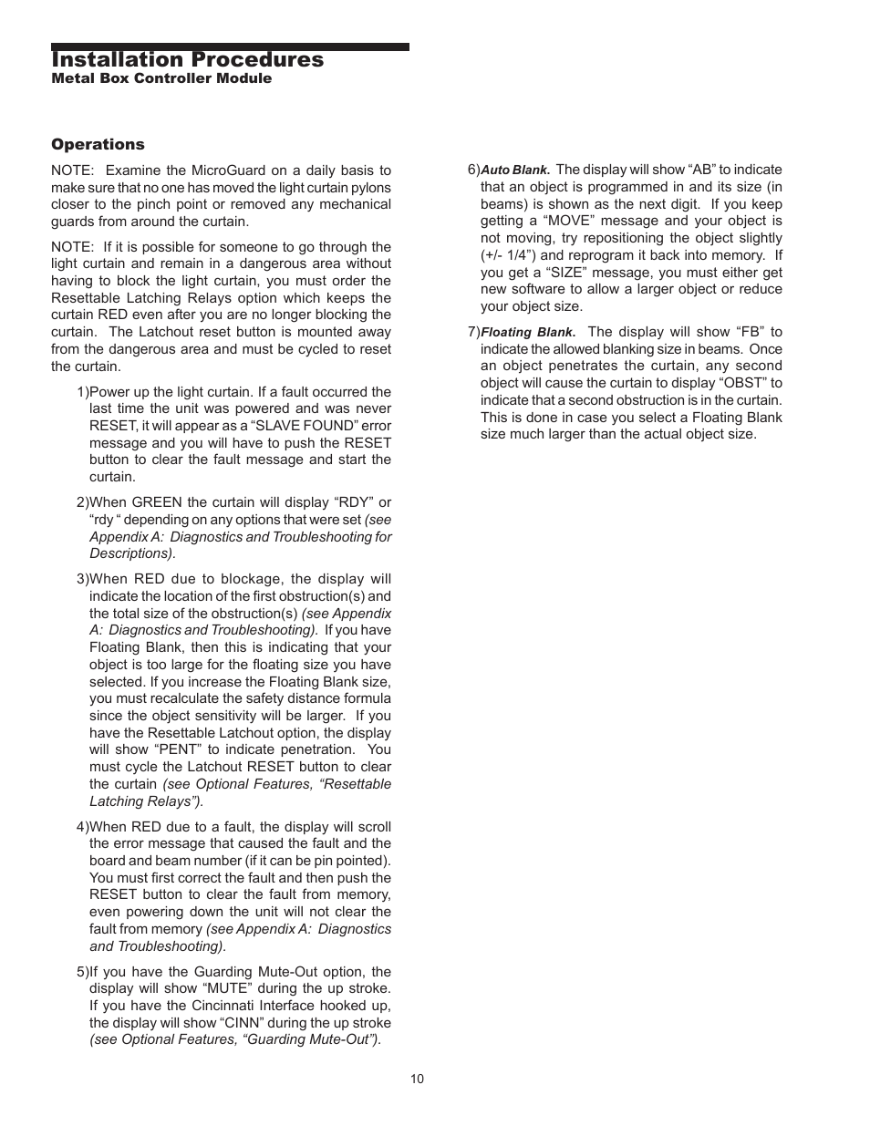 Installation procedures | Pinnacle Systems MG User Manual | Page 20 / 48