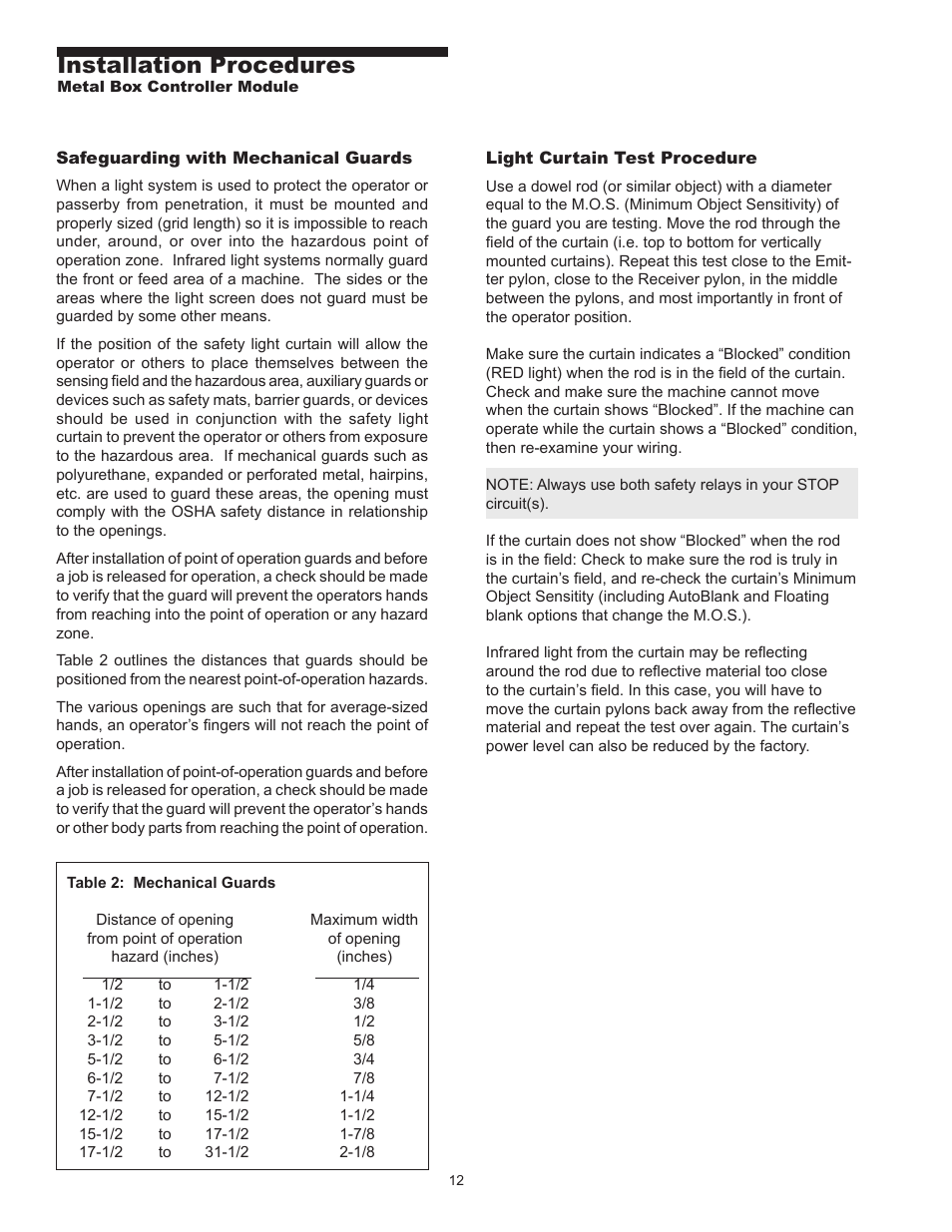 Installation procedures | Pinnacle Systems MG User Manual | Page 22 / 48
