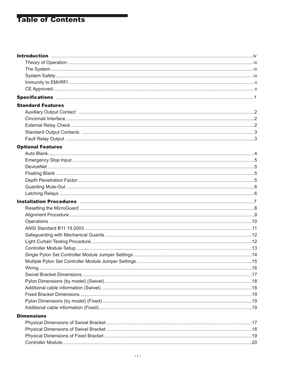 Pinnacle Systems MG User Manual | Page 6 / 48