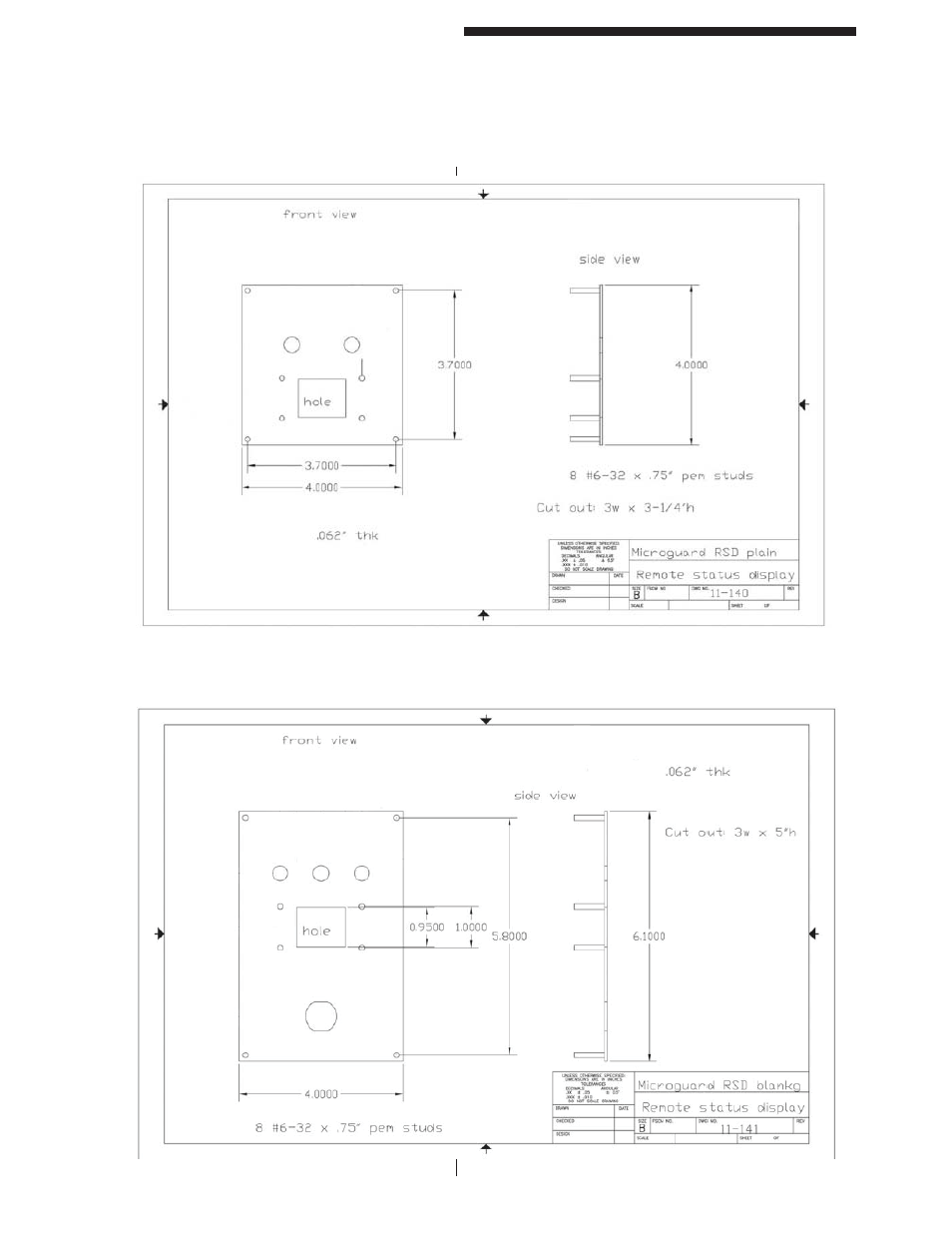 Dimensions | Pinnacle Systems DR User Manual | Page 31 / 48