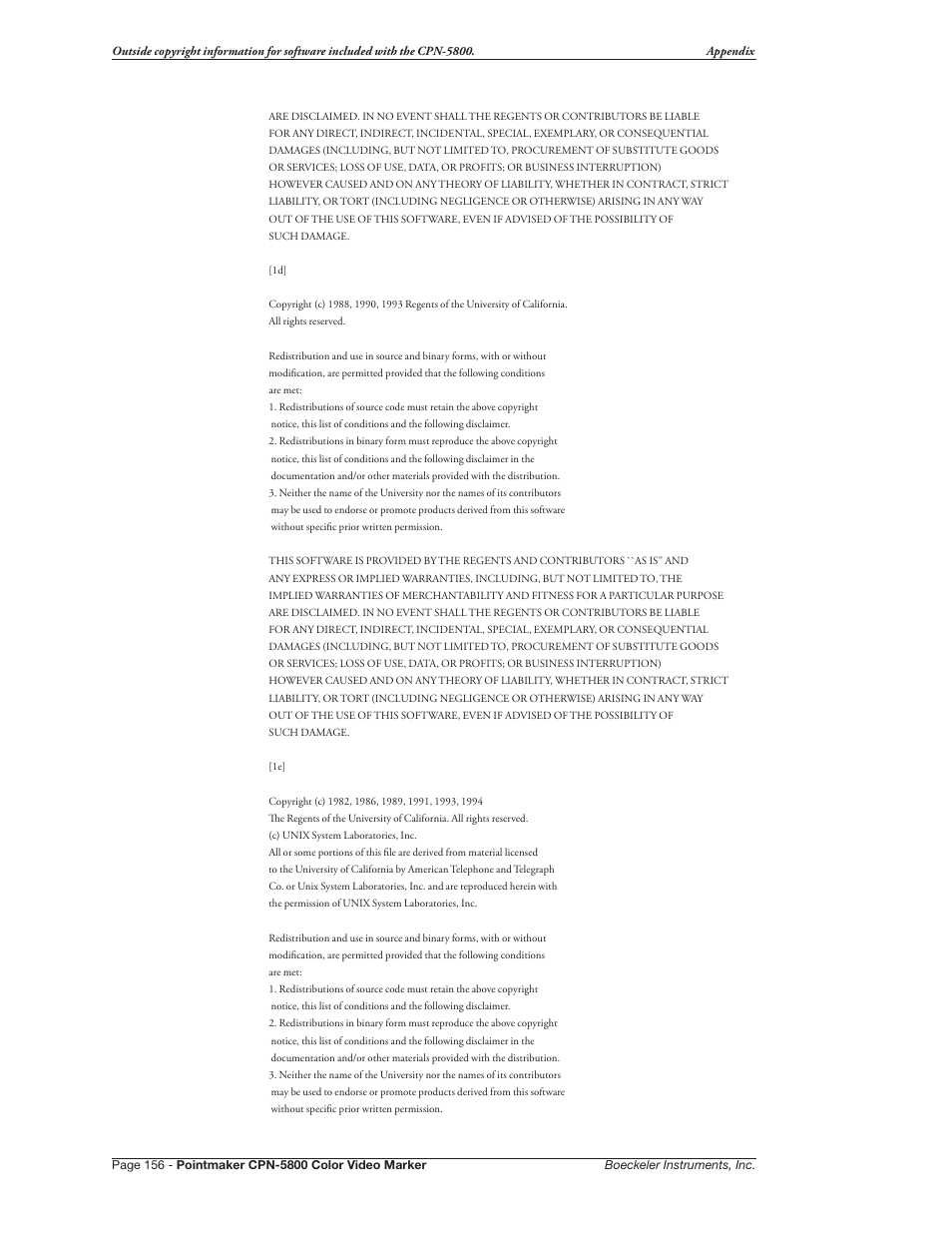 Pointmaker CPN-5800 User Manual | Page 162 / 168