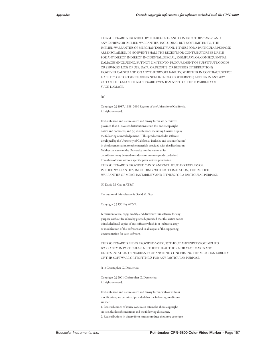 Pointmaker CPN-5800 User Manual | Page 163 / 168