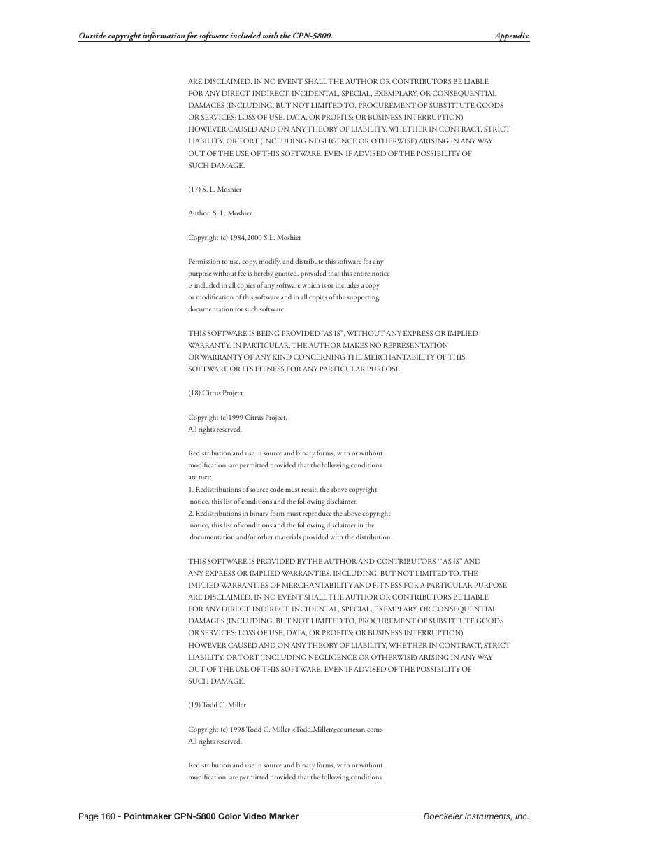 Pointmaker CPN-5800 User Manual | Page 166 / 168